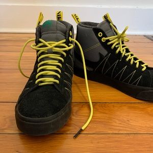 Nike SB Blazer Mid “Acclimate” shoes, men’s 7, women’s 8.5, DC8903-001, black